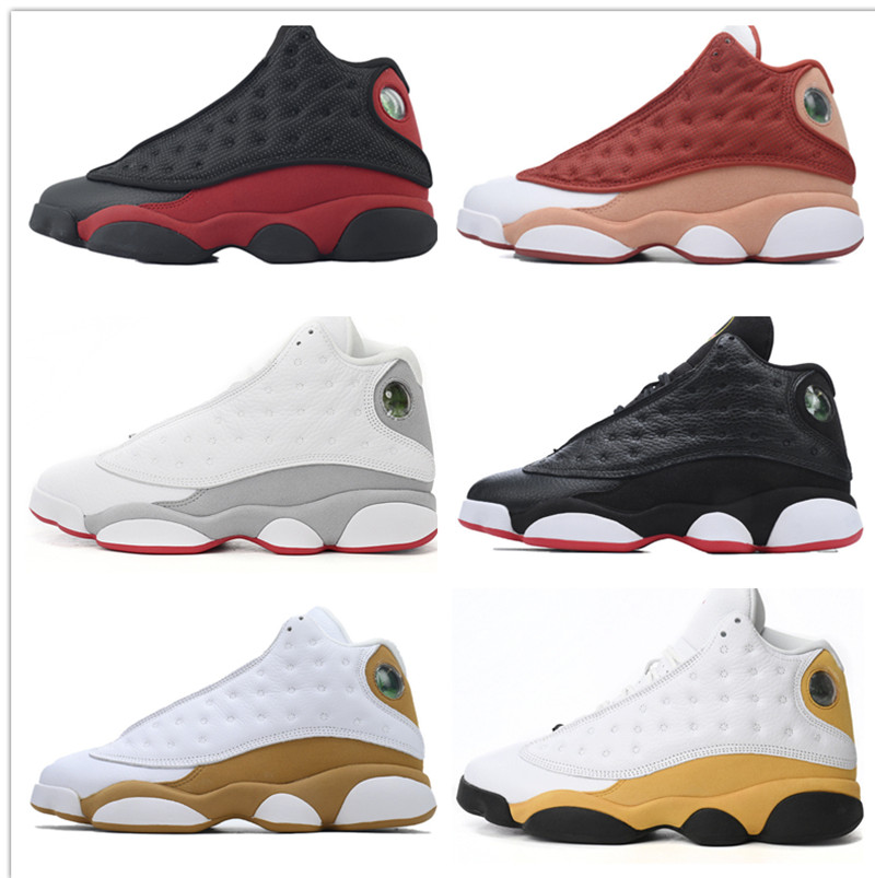 13S Del Sol Playoff Women Mens Sneakers Brave Blue Red Black Flint Yellow Ochre Trainer Sport Shoes US13
