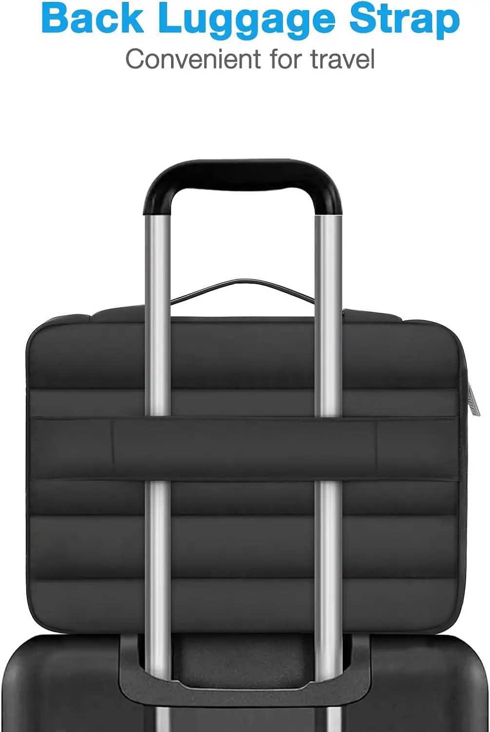 Laptop Sleeve 13 14 15 16 inch Notebook Pouch for MacBook HP Asus Dell Computer Briefcase Work Travel Handbag for Women MenT251125