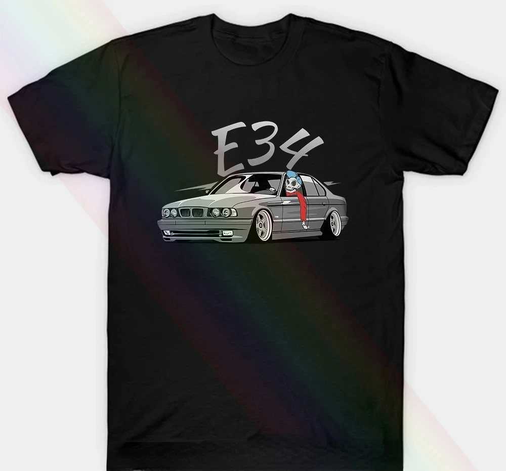 Mens Crewneck T-shirt Stacked E36 Variant Junior Conor McGregor Printed T-shirt Neutral Retro Fun Short Sleeve Top Tee W250425