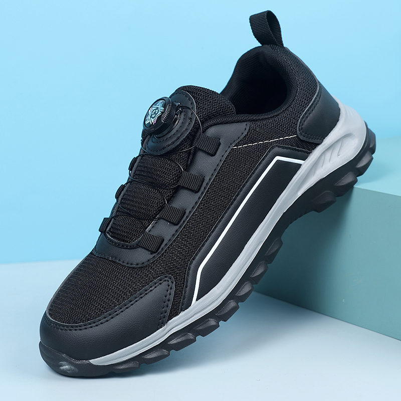 Rotating buckle, breathable mesh surface, fashionable and versatile, casual sports shoes