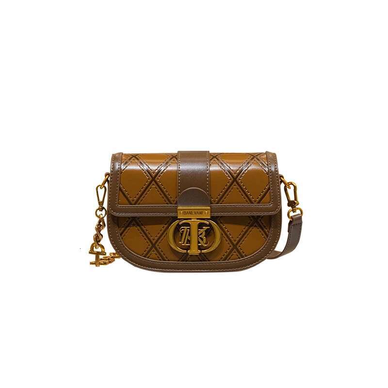 Women's Shoulder Designer Brand Genuine Leather Underarm For Women's 2024 New High-End Spring/Summer Crossbody Small Bag
