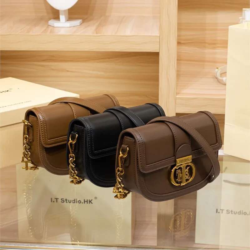 Women's Handbag Brand Genuine Leather Underarm 2024 New Spring/Summer High-End Designer Single Shoulder Crossbody Small Bag