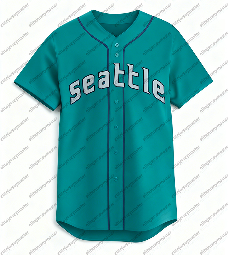 Ichiro Suzuki 51 Julio Rodriguez 44 Ken Griffey Jr Cal Raleigh 29 Personalized Customized Baseball Jerseys Custom Any Number Name