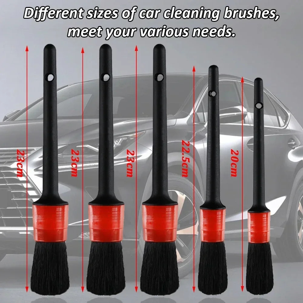 Car cleaning kit drilling washer and detail brush AC ventilation polishing machine ultrafine fiber towel car interior tools 250425