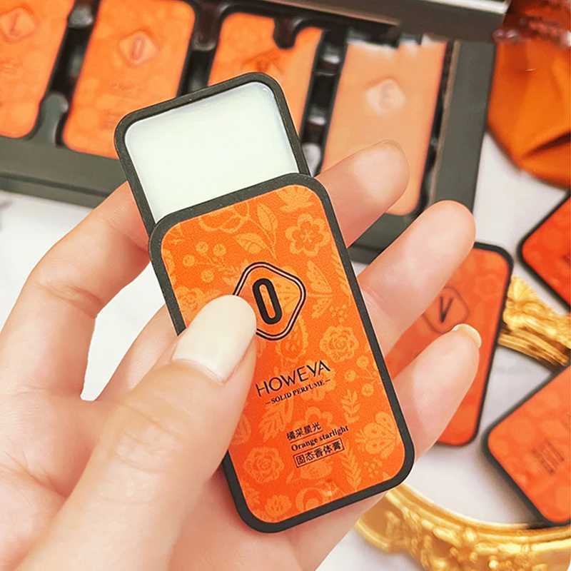 4pcs Solid Perfume Set Floral and Fruity Fragrance Long-lasting Fragrance Light fragrance and Portable Idea for Gift /Daily C251125