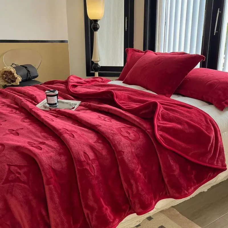 Product price Cashmere Blanket Crochet Soft Wool Shawl Portable Model 200x230cm Letter Warm Plaid Sofa Travel Fleece Knitted Blankets Towel