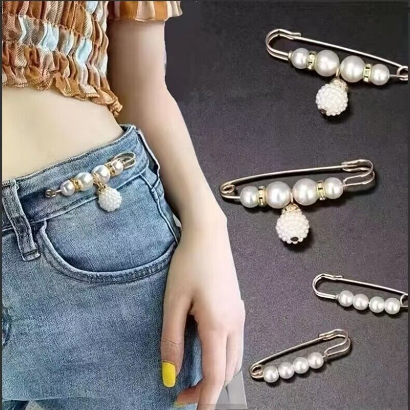 Fashion Accessory Pack: 8 Piece Woman's Pant Waist Reducers & Dress Belt Holders