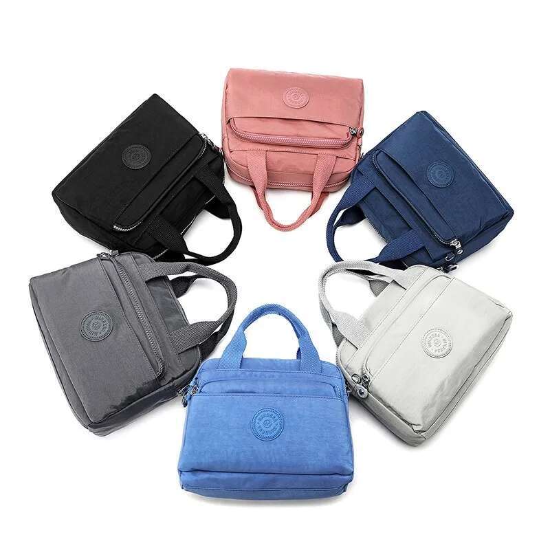 High Quality Portable Nylon Fashion Casual Shoulder Crossbody 2023 New Women's Bag Waterproof Handbag 8670
