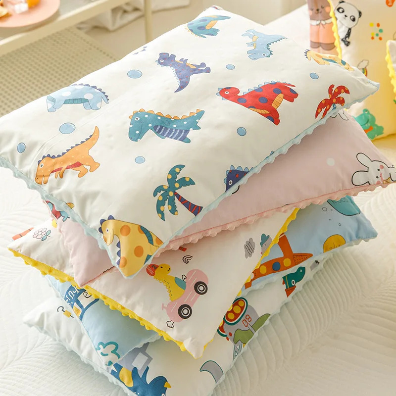 1pcs Class A Baby Cotton Bean Pillow Removable Infant Down Childrens Pillow Baby Pillow born Pillow Toddler Sleeping Pillow 250424