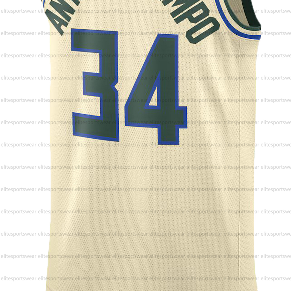 34Antetokounmpo Portis Anthony Coffey Green Harris Jackson Jr. 2025/26 City Edition Basketball Jerseys Custom
