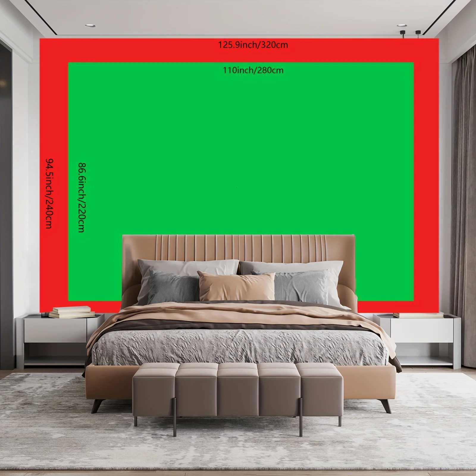 Christmas Tapestry Santa Sleigh with Reindeer Photo Background Wall HangingXmas Cloth for Home Party Live Stream DecorM251125