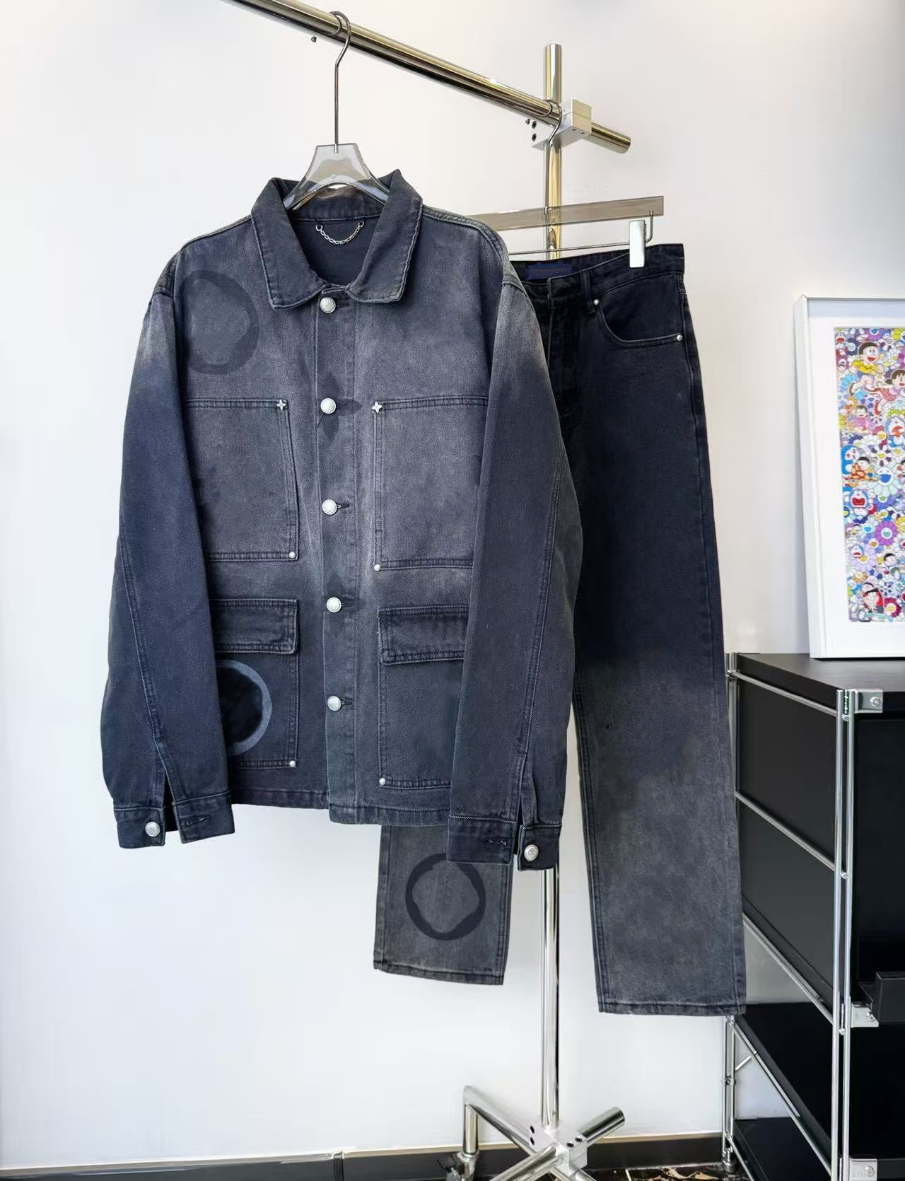 Mens Jeans Denim Tr… - image