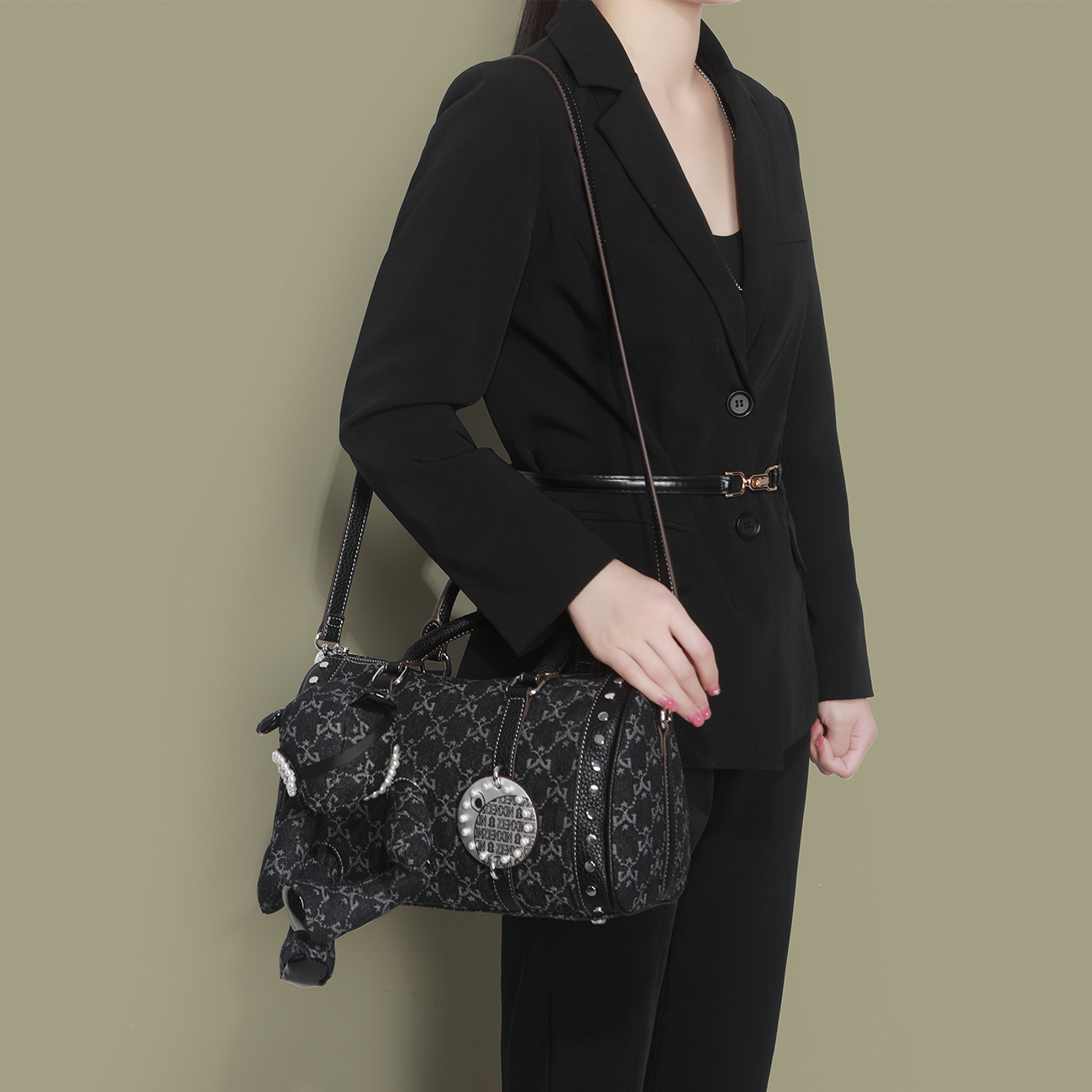 2025 New Denim Designer Bag For Women's Retro Fashion Large Capacity Tote Bag Crossbody Single Shoulder Handbag