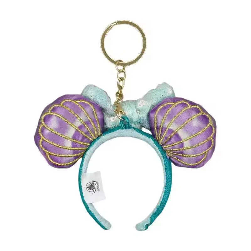 Disney Kawaii Wholesale Labubu Seat Pie Head with Plush Doll Accessories Hair Straps Cute Toy Decoration Gifts Labubu2 Headbands X250425