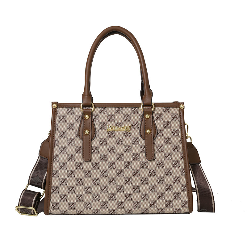 New Free Delivery Designer Shoes By 2025 Printed For Women, Autumn New Trendy Temperament, Shoulder Bag, Letter Style, Contrasting Color, Crossbody Ba