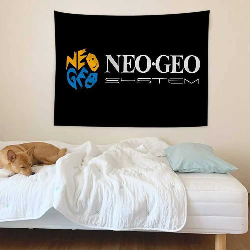 S-SNK N-Neogeo Neo Geo Printed Large Wall Tapestry Wall Hanging Decoration Household Decor BlanketM251125