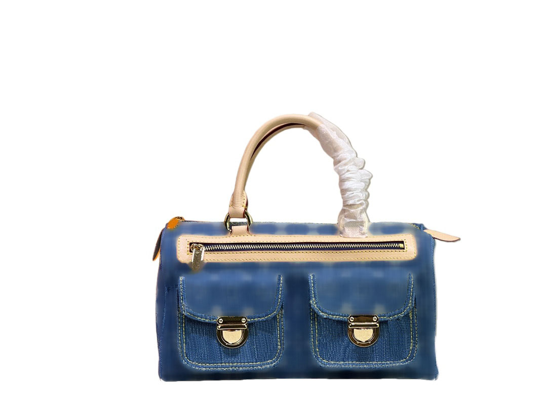 Durable Fashionable Canvas Organizer with Multiple Pockets & Adjustable Carrying Strap