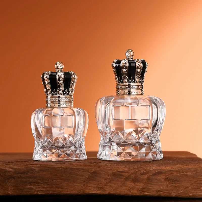 2/5pcs 50/100ml Premium Perfume Bottle Clear Thickened Glass Empty Spray Bottle Crimp Nick Bayonet Bottle Need A Tool C251126