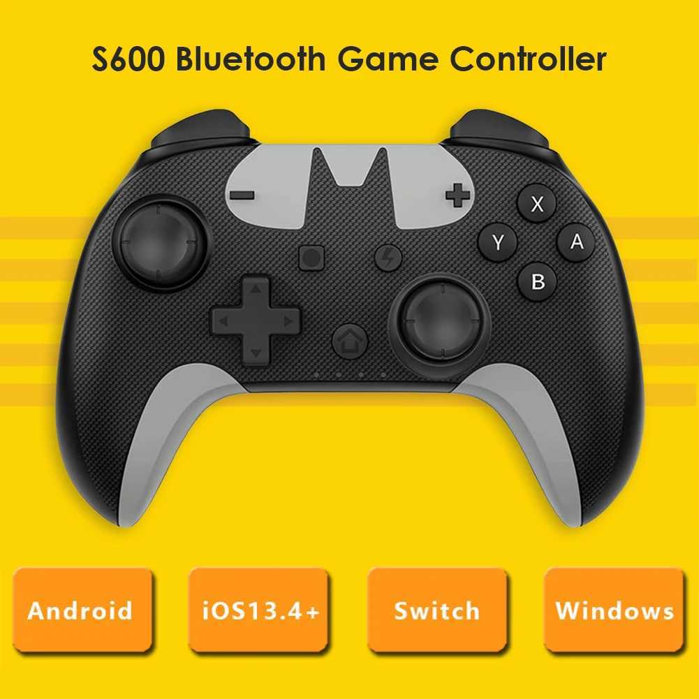NE Wireless For Switch Pro Controller Game Control Gamepads with 6-Axis Gyro/Turbo/Joystick for Switch/Lite/OLED H251125