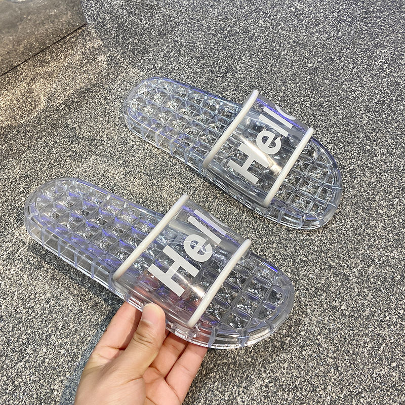 hot free shipping designer slippers womans outdoor indoor Shower Room casual sandals black white breathable fashion Flat sliders