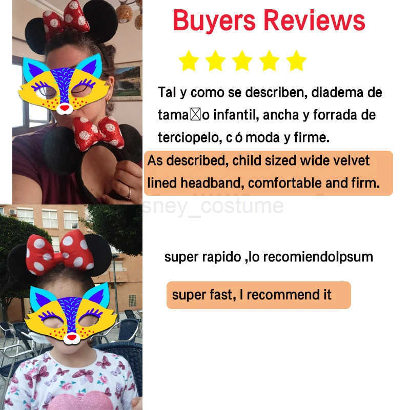 Disney Popular Sales Disney Mickey Earrings Headbands Girls 5-Inch Polka Bow Hair Festival Party Travel DIY Hair Accessories X250425