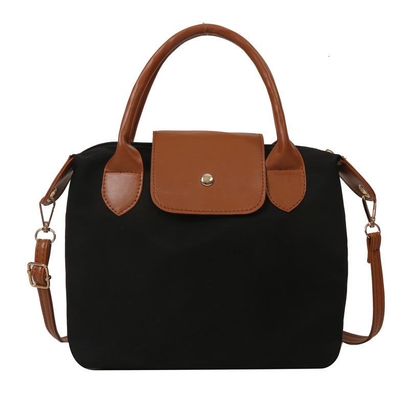 New Free Delivery Designer Shoes By 2025 Fashionable, Personalized, Casual And Trendy Tote 2023 New Large Capacity Nylon Contrasting Splicing Hand-Hel