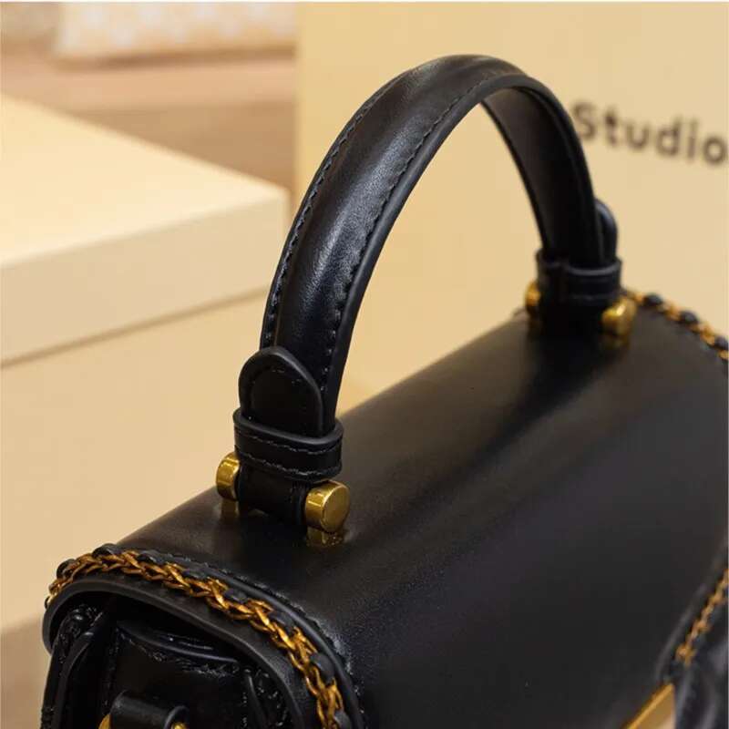 Women's Genuine Dia Grid Handbag, Women's 2023 New Autumn/Winter High-End Designer Crossbody Shoulder Bag