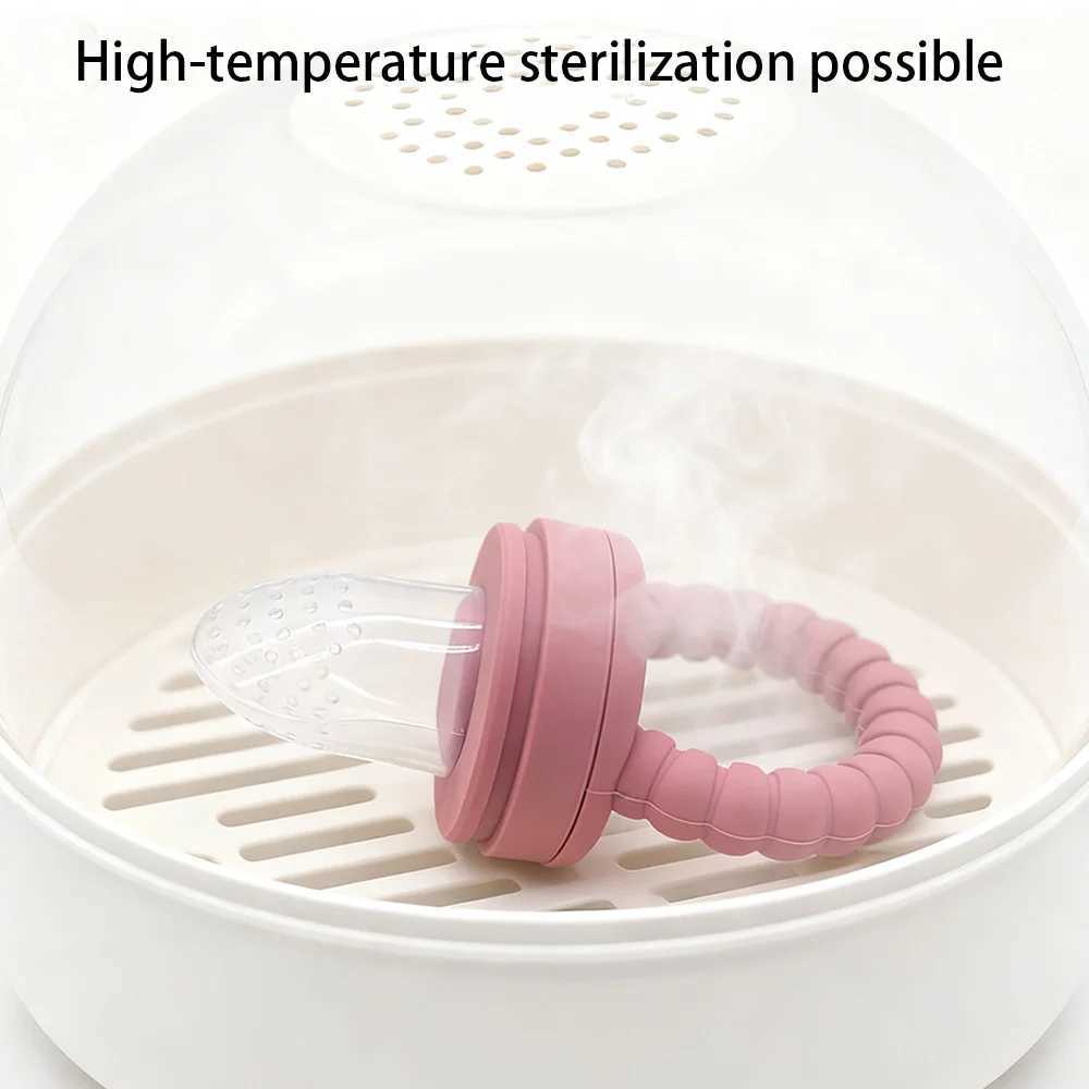 Baby Food Processor Teether Anti-Sucking Molar Toy for Teething Mood Relief G251125