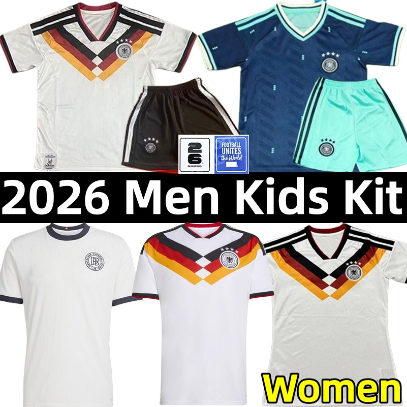 2026 World Cup Germany Soccer Jerseys Kroos Kimmich musiala Havertz Muller Reus Wirtz Sane Gnabry rudiger home away national team women men kids kit Jersey