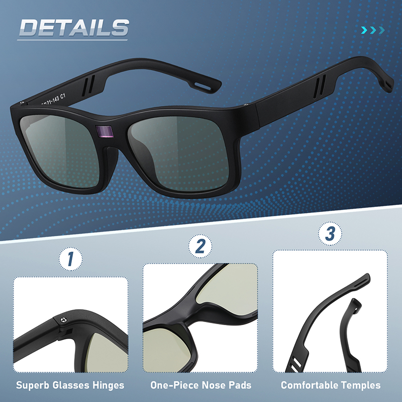 tr frame smart colorchanging sports sunglasses with eye protection