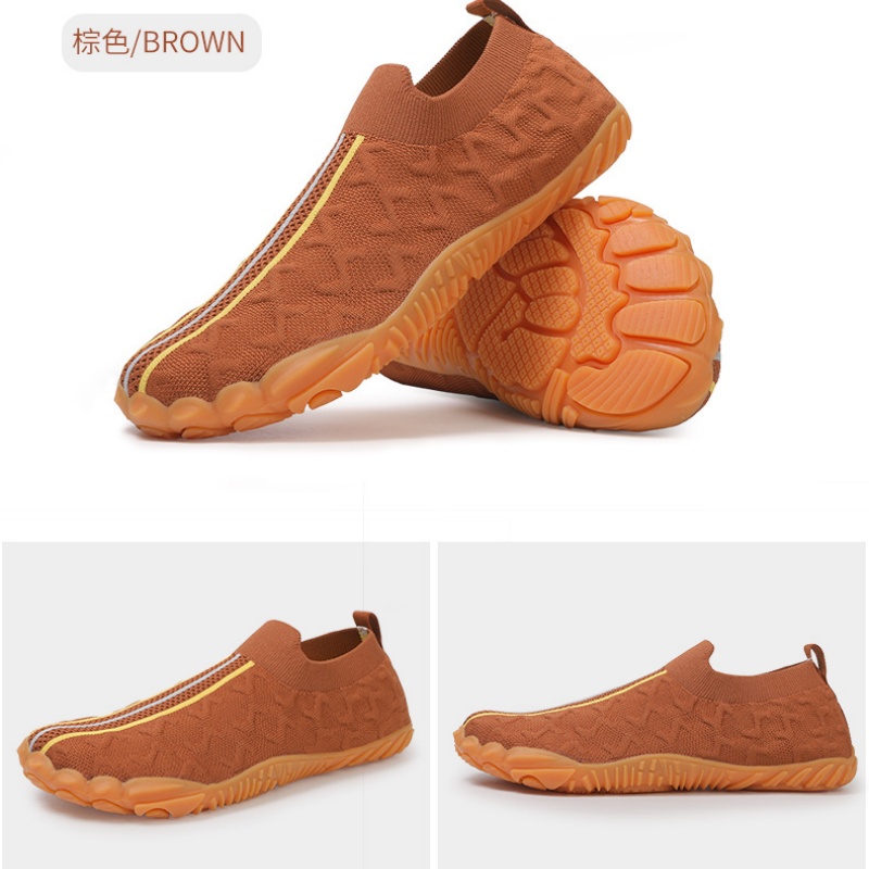 2025 free shipping mesh women shoes breathable soft sole casual sports shoes white brown black gray fitness shoes men sizes 35-46