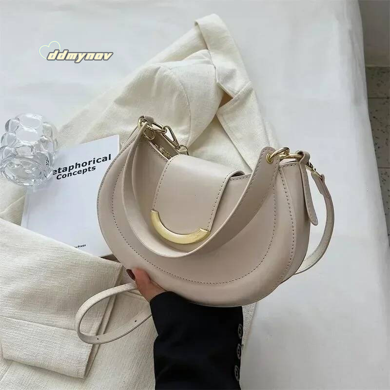 Armpit Shoulder Side 2025 Designer Trend Leather Small Underarm Crossbody Handbags and Purses Bags for Women ddmynov