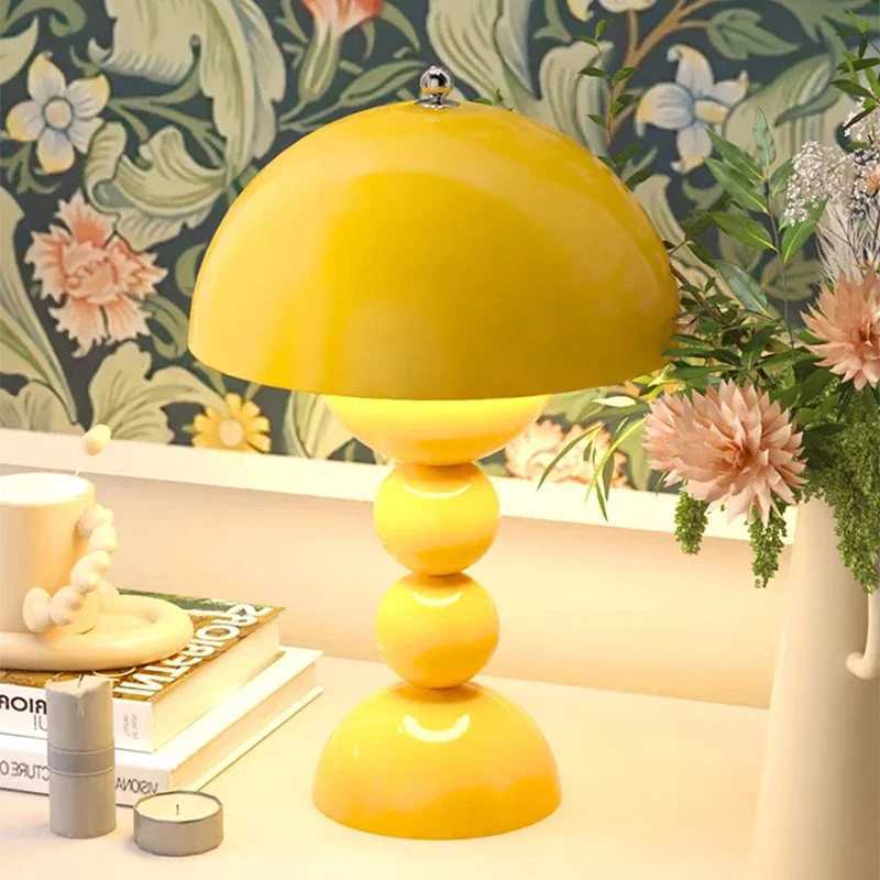 Nordic LED Flowers Table Lamp USB Dimmable Night Light for Bedroom Bedside Desk Lighting Home Living Room Decor C251125