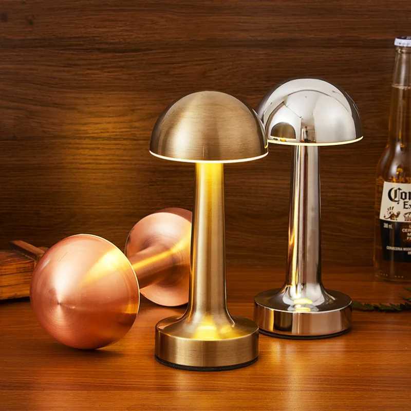 1200mAh 3 Colors LED Table Lamp Modernist Art Deco Lamp Touch Control Cordless Chargeable LED Desk Lamp Suitable for Home DecorM251125