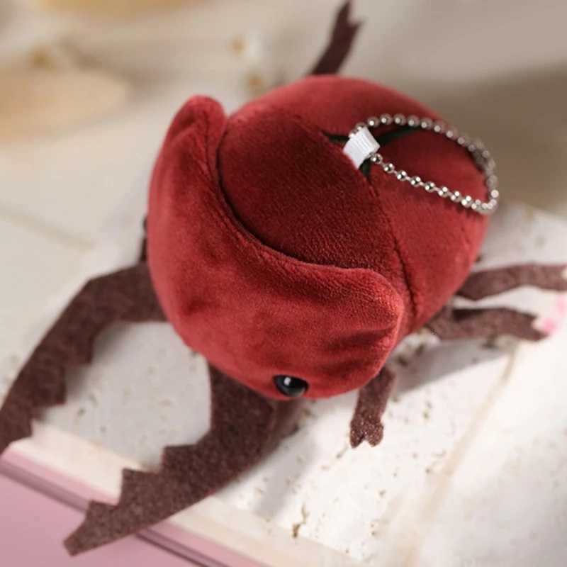 Plush Insect Toy for Carkey Pendant Beetle-Doll Insect Plush Pendant Cartoon Keychain Children Backpack OrnamentXJ251125