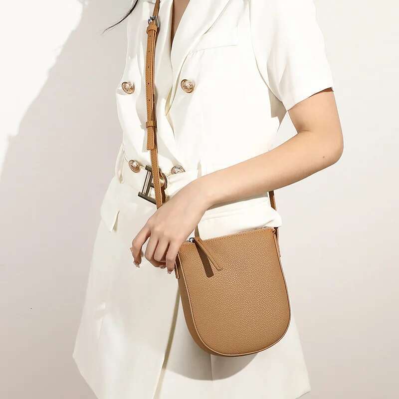 Luxury Designer Genuine Leather Real Cowhide Women's Versatile Fashion Phone Messenger Small Shoulder Bag Crossbody Bags For Women