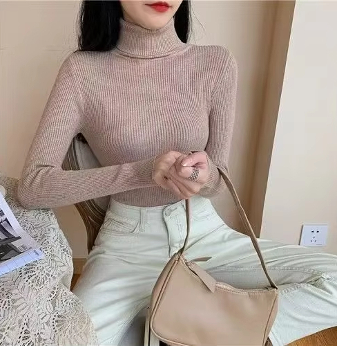 A330 Winter fashion casual women's clothing women's pullover slim basic tops women's cardigan knitted women's sweater can be customized