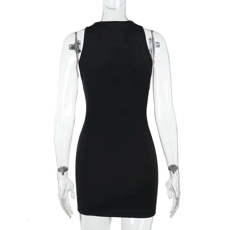 Dongdumaoyi Townlike Waist Wrap Slim Bodycon Dress Women Mini Spring Summer Hollow Out Nightclub Sexy Party Dresses