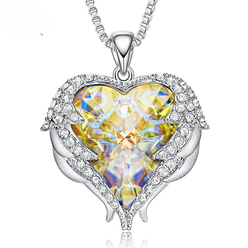 25 style Designer necklace Crystal Necklaces Designer Jewelry Heart of the Ocean necklace Women Wedding Jewelry Love Gifts Luxurious birthday and Chri - view 9