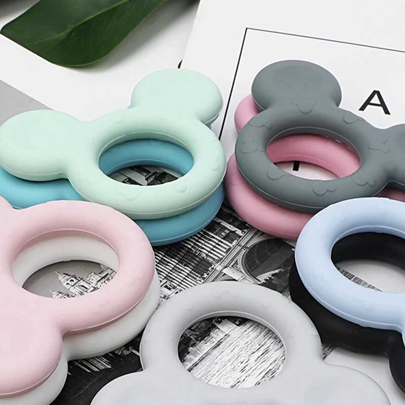 5/10pcs Baby Silicone Teether Food Grade Silicone Bead Pacifier Clip Pendant Accessories Baby Teething Teether Toys G251125