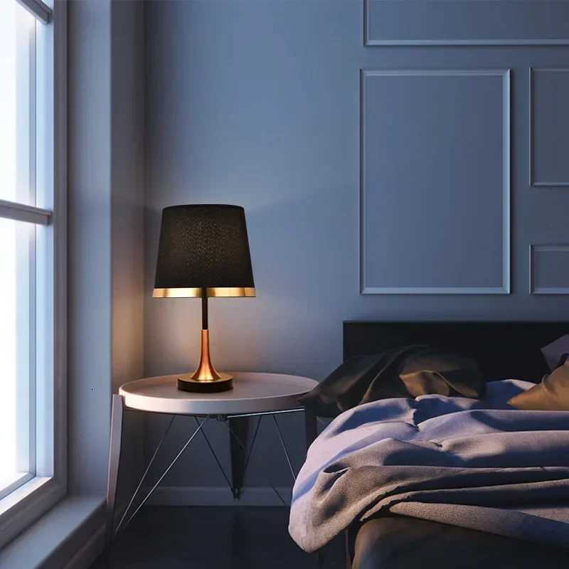 Retro Table Lamp LED Simple Romantic DC Bedroom Bedside Living room Decoration Bulb Warm Remote Control Lighting Night LightM251125