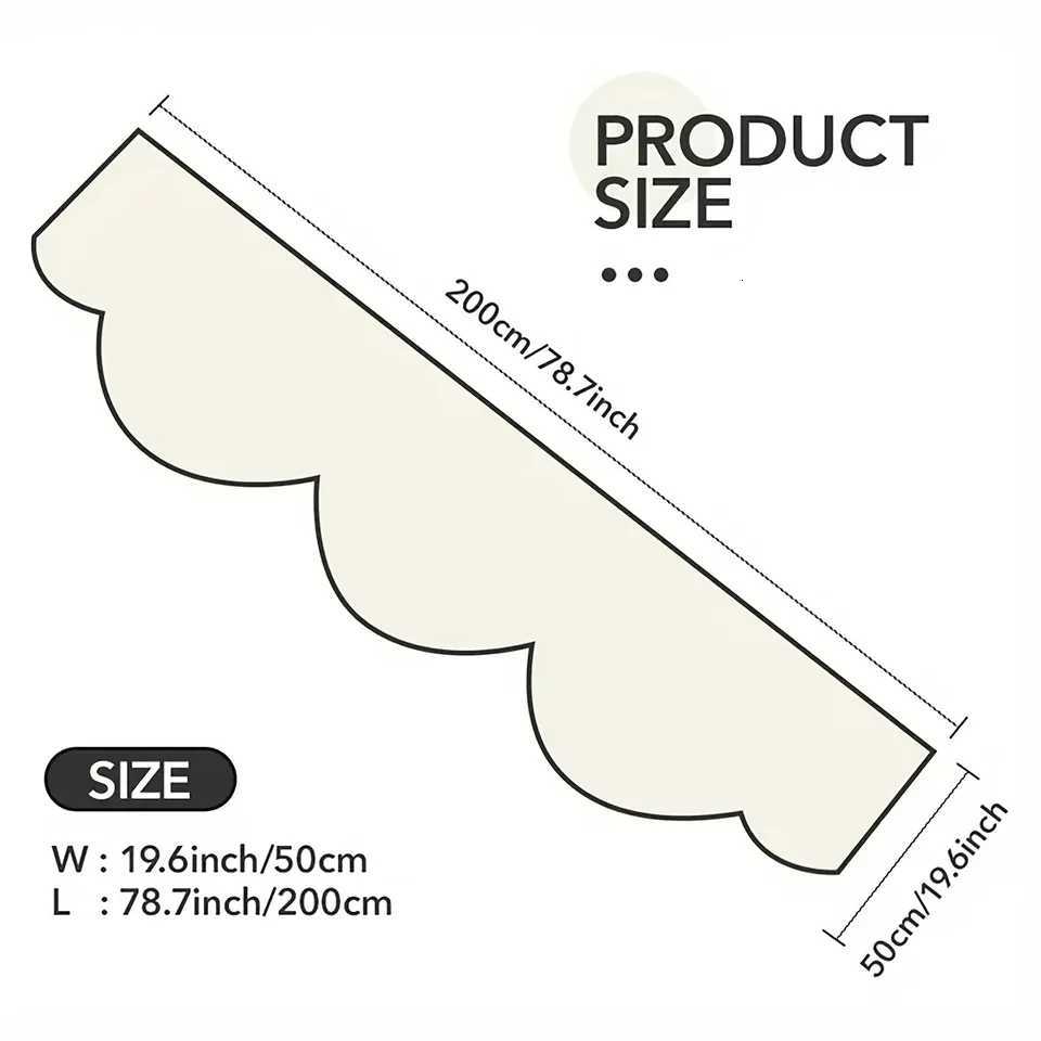 1 Piece Christmas Snow Scene Themed Fireplace Scarf with Santa Claus and Truck Gift Pattern Perfect for Holiday Home DecorationM251125