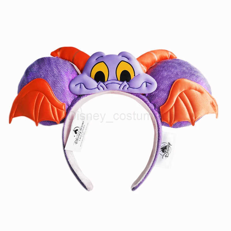 Disney Rainbow Bow Mickey Mouse Headband New Shanghai Disney Ears COSTUME Headband Role Playing Plush Adult/Children Headband Gift X250425