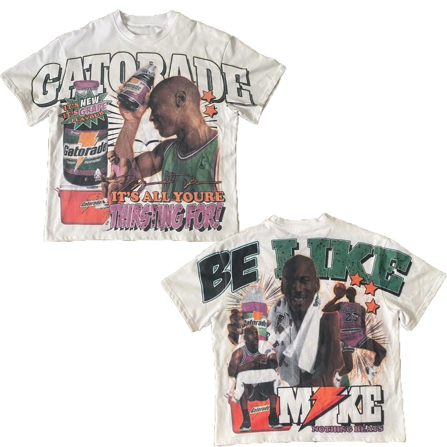 Men's T Shirts Mens Style Vintage Graphic Print T-Shirt Summer Streetwear Casual