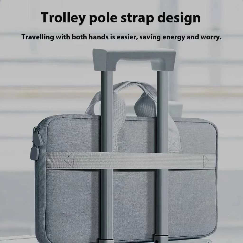 Laptop Bag Liner Bag Handbag Suitable for M1 M2 13 14 156 Inch Macbook Air Pro Huawei Asus Dell Waterproof Notebook BriefcaseT251125