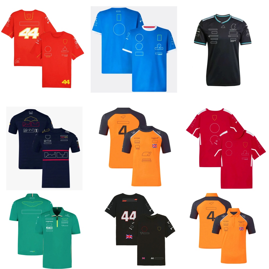 High quality Formula 1 T-shirt f1 2025 t-shirt Racing Team T-shirts Fans Casual Breathable POLO Shirt Summer Car Jersey Shirts Plus Size Custom SK00001B