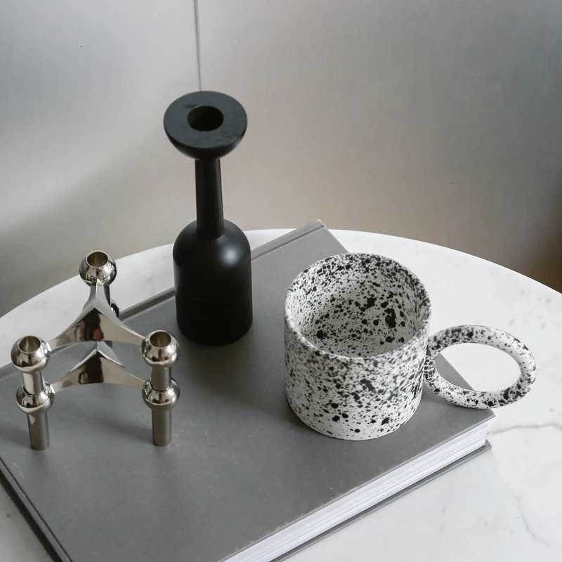 Creative Big Round Handgrip Ceramics Mugs Coffee Mug Milk Tea office Cups Drinkware the Best birthday Gift Y251125