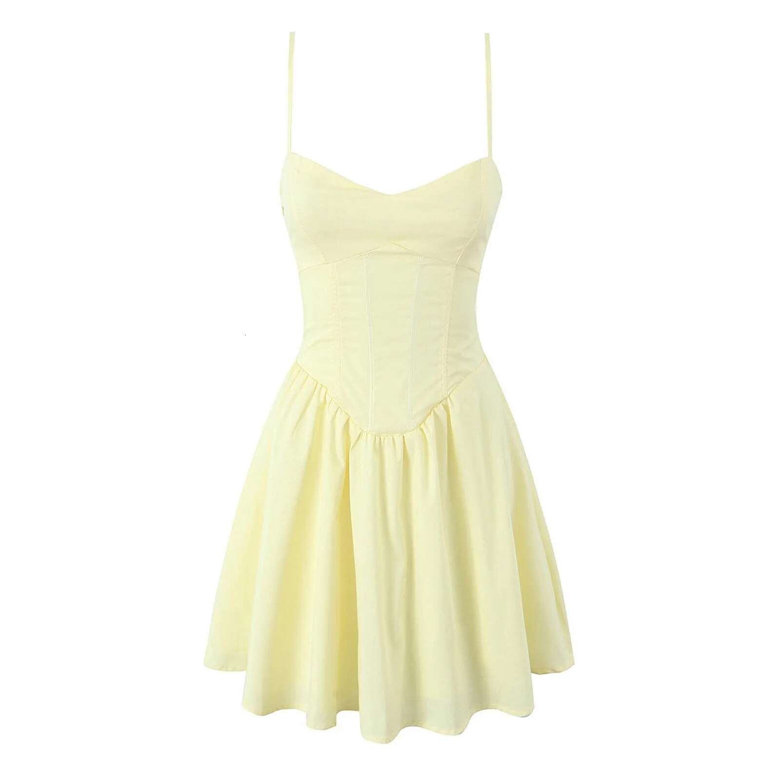 Dongdumaoyi Sexy Club Party Dresses Summer Autumn Mini Short Dress Women Elegant V Neck Spaghetti Strap Backless Tunic Vestidos