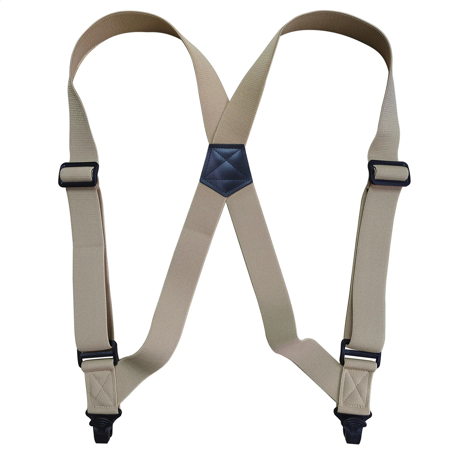Suspenders for Men 3.8cm/1.5inch Wide Heavy Duty Big Tall Trucker Suspender Adjustable Plastic Side Clip Trouser Braces Dad Gift 250425