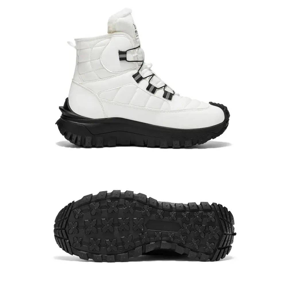 Winter Swivel Buckle Fleece Waterproof Snow Boots Outdoor Non-slip and Wear-resistant 251124